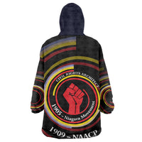 W.E.B. Du Bois Civil Rights Architect Wearable Blanket Hoodie Niagara Movement - NAACP Tribute Design - Wonder Print Shop
