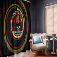 W.E.B. Du Bois Civil Rights Architect Window Curtain Niagara Movement - NAACP Tribute Design - Wonder Print Shop