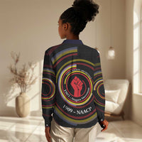 W.E.B. Du Bois Civil Rights Architect Women Casual Shirt Niagara Movement - NAACP Tribute Design - Wonder Print Shop