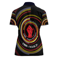 W.E.B. Du Bois Civil Rights Architect Women Polo Shirt Niagara Movement - NAACP Tribute Design TS04