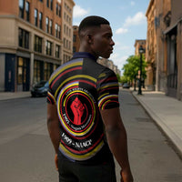 W.E.B. Du Bois Civil Rights Architect Zipper Polo Shirt Niagara Movement - NAACP Tribute Design - Wonder Print Shop