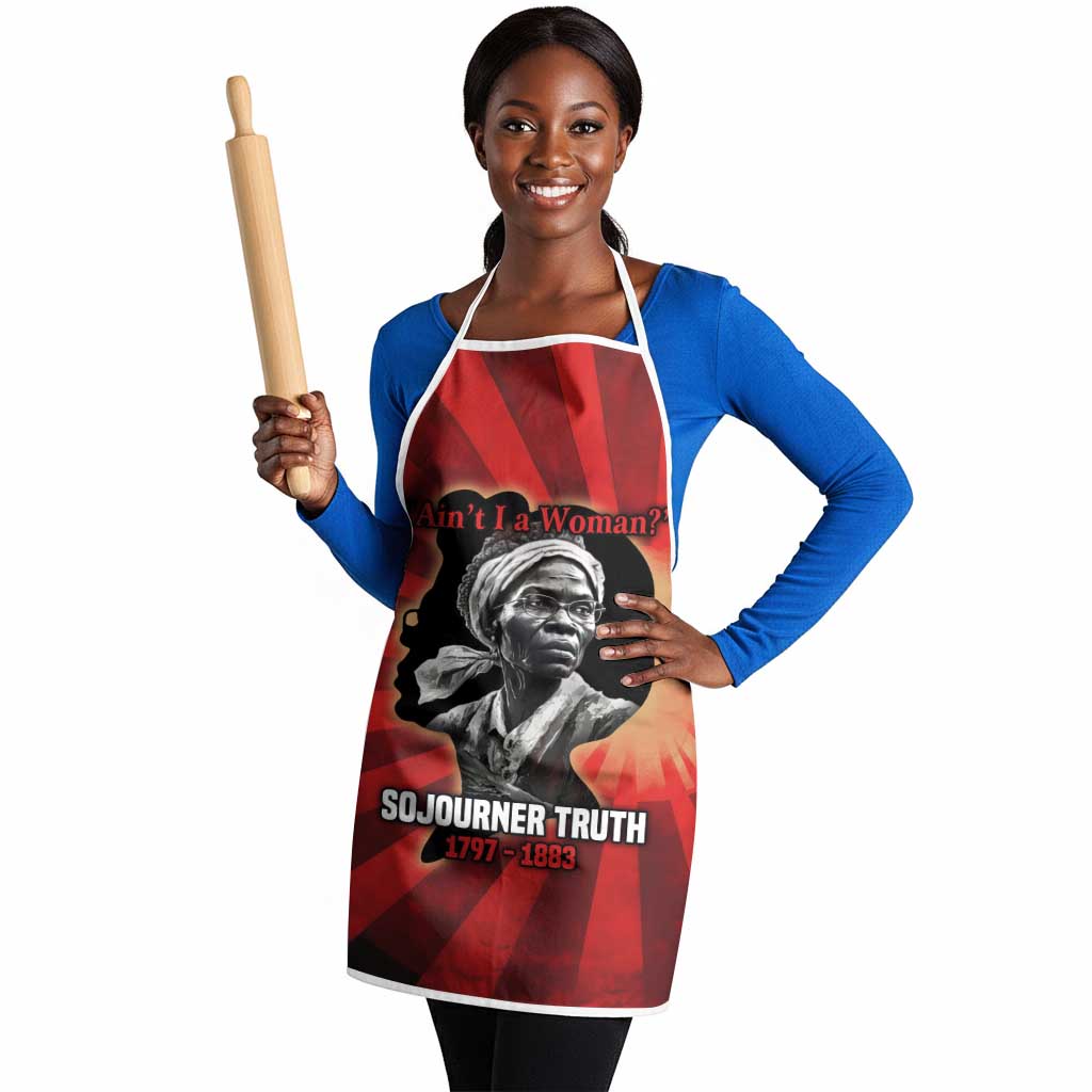 Sojourner Truth Apron Ain’t I a Woman - Akron 1851 Speech Tribute Design - Wonder Print Shop