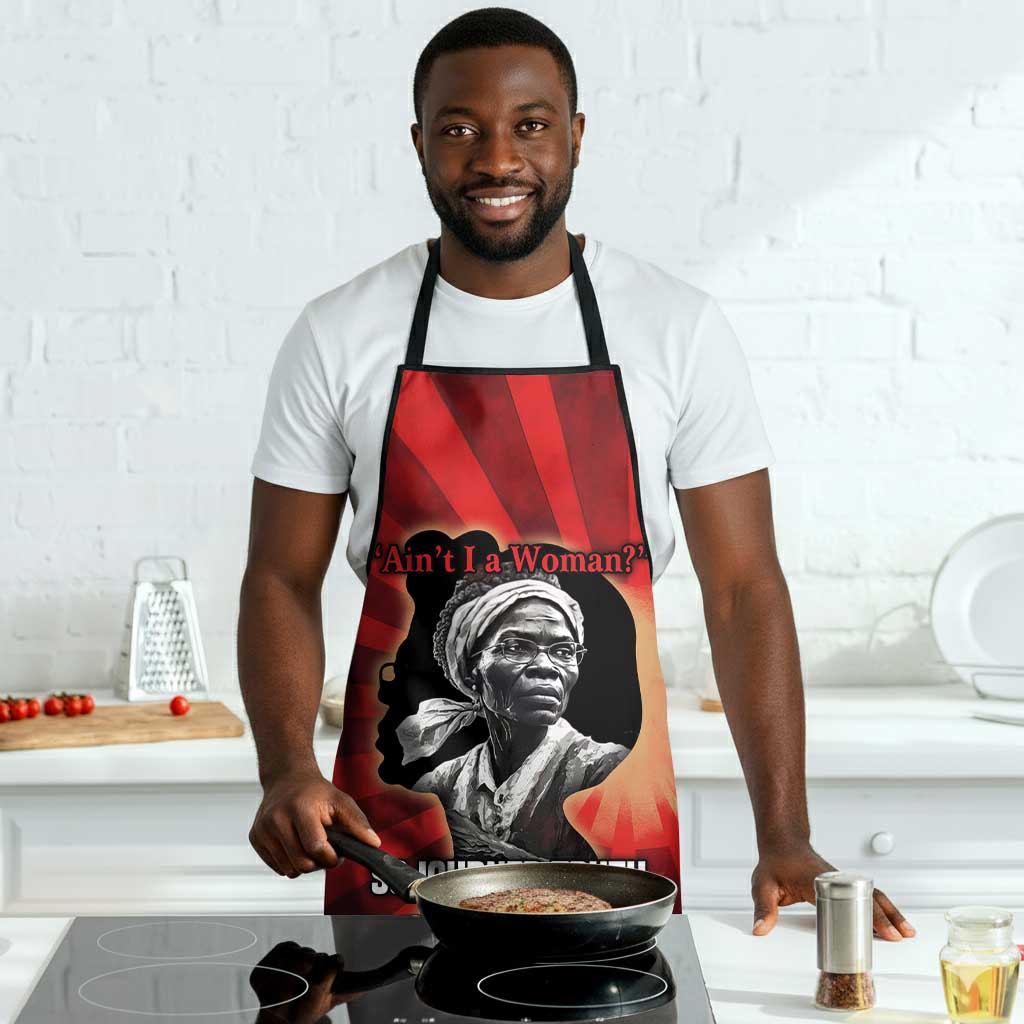 Sojourner Truth Apron Ain’t I a Woman - Akron 1851 Speech Tribute Design - Wonder Print Shop