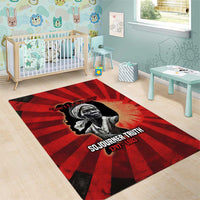 Sojourner Truth Area Rug Ain’t I a Woman - Akron 1851 Speech Tribute Design - Wonder Print Shop