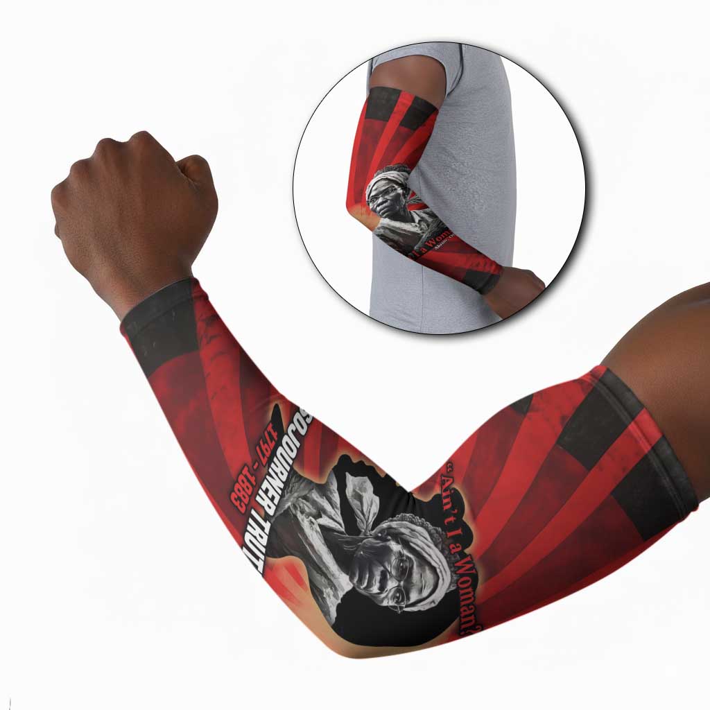Sojourner Truth Arm Sleeves Ain’t I a Woman - Akron 1851 Speech Tribute Design - Wonder Print Shop
