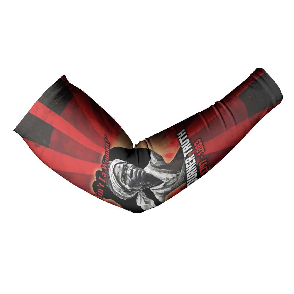 Sojourner Truth Arm Sleeves Ain’t I a Woman - Akron 1851 Speech Tribute Design - Wonder Print Shop