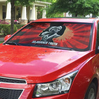 Sojourner Truth Auto Sun Shade Ain’t I a Woman - Akron 1851 Speech Tribute Design - Wonder Print Shop