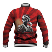 Sojourner Truth Baseball Jacket Ain’t I a Woman - Akron 1851 Speech Tribute Design - Wonder Print Shop