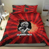 Sojourner Truth Bedding Set Ain’t I a Woman - Akron 1851 Speech Tribute Design - Wonder Print Shop