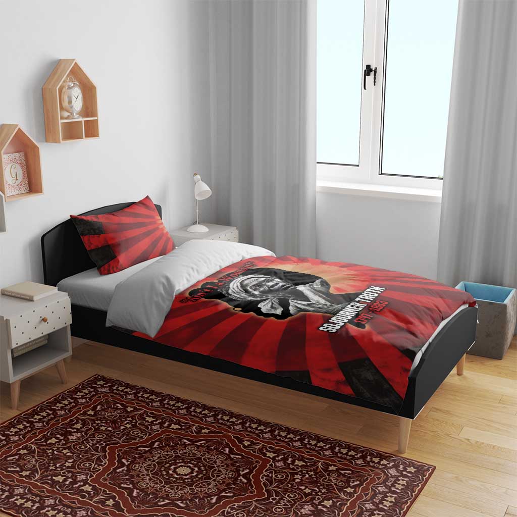 Sojourner Truth Bedding Set Ain’t I a Woman - Akron 1851 Speech Tribute Design - Wonder Print Shop