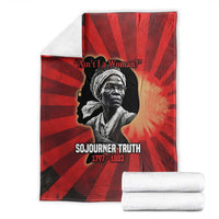 Sojourner Truth Blanket Ain’t I a Woman - Akron 1851 Speech Tribute Design - Wonder Print Shop