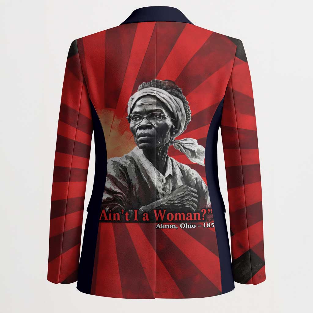 Sojourner Truth Blazer Ain’t I a Woman - Akron 1851 Speech Tribute Design - Wonder Print Shop