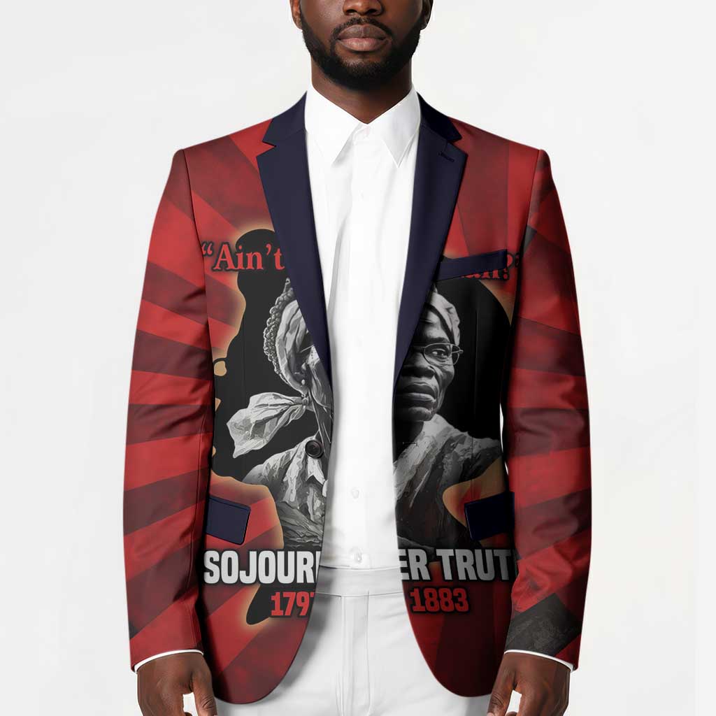 Sojourner Truth Blazer Ain’t I a Woman - Akron 1851 Speech Tribute Design - Wonder Print Shop