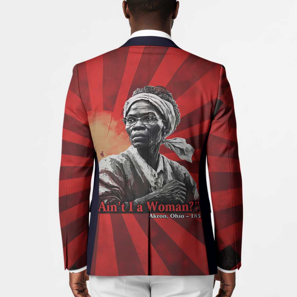 Sojourner Truth Blazer Ain’t I a Woman - Akron 1851 Speech Tribute Design - Wonder Print Shop