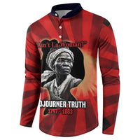 Sojourner Truth Button Sweatshirt Ain’t I a Woman - Akron 1851 Speech Tribute Design