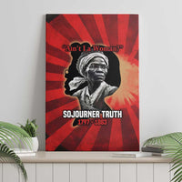 Sojourner Truth Canvas Wall Art Ain’t I a Woman - Akron 1851 Speech Tribute Design - Wonder Print Shop