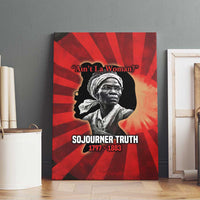 Sojourner Truth Canvas Wall Art Ain’t I a Woman - Akron 1851 Speech Tribute Design - Wonder Print Shop