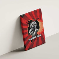 Sojourner Truth Canvas Wall Art Ain’t I a Woman - Akron 1851 Speech Tribute Design - Wonder Print Shop
