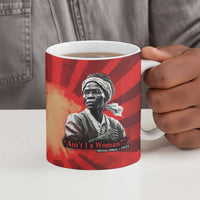Sojourner Truth Ceramic Mug Ain’t I a Woman - Akron 1851 Speech Tribute Design - Wonder Print Shop