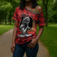 Sojourner Truth Cross Shoulder Shirt Ain’t I a Woman - Akron 1851 Speech Tribute Design - Wonder Print Shop