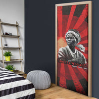 Sojourner Truth Door Cover Ain’t I a Woman - Akron 1851 Speech Tribute Design - Wonder Print Shop