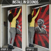 Sojourner Truth Door Cover Ain’t I a Woman - Akron 1851 Speech Tribute Design - Wonder Print Shop