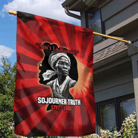 Sojourner Truth Garden Flag Ain’t I a Woman - Akron 1851 Speech Tribute Design - Wonder Print Shop