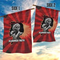 Sojourner Truth Garden Flag Ain’t I a Woman - Akron 1851 Speech Tribute Design - Wonder Print Shop