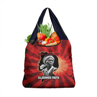 Sojourner Truth Grocery Bag Ain’t I a Woman - Akron 1851 Speech Tribute Design - Wonder Print Shop