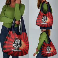 Sojourner Truth Grocery Bag Ain’t I a Woman - Akron 1851 Speech Tribute Design - Wonder Print Shop
