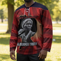Sojourner Truth Hockey Jersey Ain’t I a Woman - Akron 1851 Speech Tribute Design - Wonder Print Shop