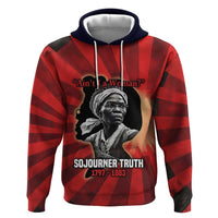 Sojourner Truth Hoodie Ain’t I a Woman - Akron 1851 Speech Tribute Design - Wonder Print Shop