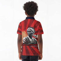 Sojourner Truth Kid Polo Shirt Aint I a Woman - Akron 1851 Speech Tribute Design TS04