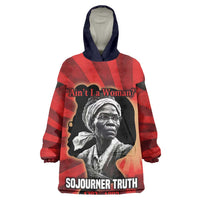 Sojourner Truth Kid Wearable Blanket Hoodie Ain’t I a Woman - Akron 1851 Speech Tribute Design - Wonder Print Shop