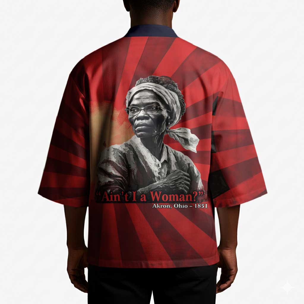 Sojourner Truth Kimono Ain’t I a Woman - Akron 1851 Speech Tribute Design - Wonder Print Shop