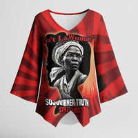 Sojourner Truth Kimono Sleeve Blouse Ain’t I a Woman - Akron 1851 Speech Tribute Design - Wonder Print Shop