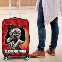 Sojourner Truth Luggage Cover Ain’t I a Woman - Akron 1851 Speech Tribute Design - Wonder Print Shop