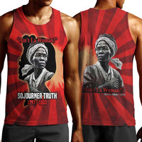 Sojourner Truth Men Tank Top Ain’t I a Woman - Akron 1851 Speech Tribute Design - Wonder Print Shop