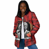 Sojourner Truth Padded Jacket Ain’t I a Woman - Akron 1851 Speech Tribute Design - Wonder Print Shop