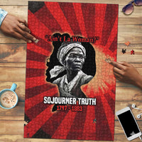 Sojourner Truth Puzzle Ain’t I a Woman - Akron 1851 Speech Tribute Design - Wonder Print Shop