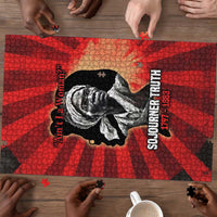 Sojourner Truth Puzzle Ain’t I a Woman - Akron 1851 Speech Tribute Design - Wonder Print Shop