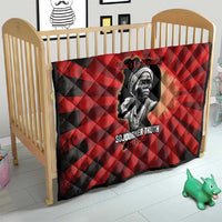 Sojourner Truth Quilt Ain’t I a Woman - Akron 1851 Speech Tribute Design - Wonder Print Shop