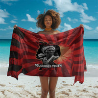 Sojourner Truth Sarong Ain’t I a Woman - Akron 1851 Speech Tribute Design - Wonder Print Shop