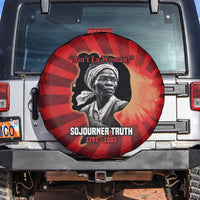 Sojourner Truth Spare Tire Cover Ain’t I a Woman - Akron 1851 Speech Tribute Design - Wonder Print Shop