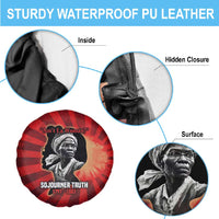 Sojourner Truth Spare Tire Cover Ain’t I a Woman - Akron 1851 Speech Tribute Design - Wonder Print Shop