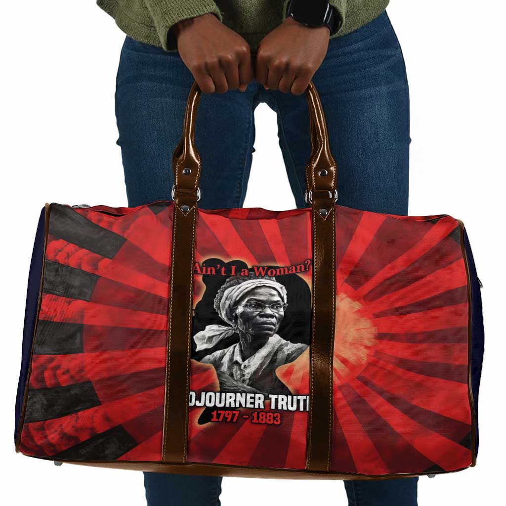 Sojourner Truth Travel Bag Ain’t I a Woman - Akron 1851 Speech Tribute Design - Wonder Print Shop