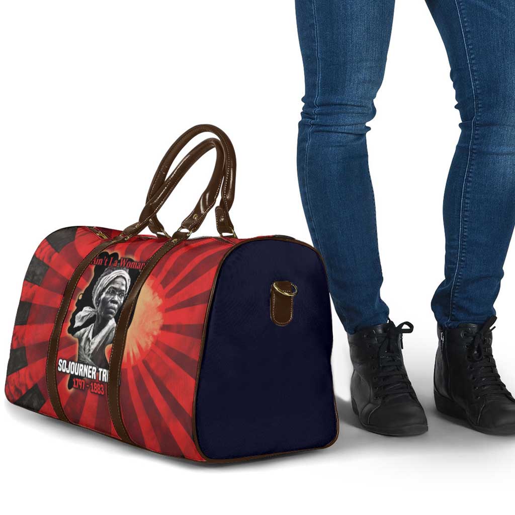 Sojourner Truth Travel Bag Ain’t I a Woman - Akron 1851 Speech Tribute Design - Wonder Print Shop