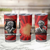 Sojourner Truth Tumbler Cup Ain’t I a Woman - Akron 1851 Speech Tribute Design - Wonder Print Shop
