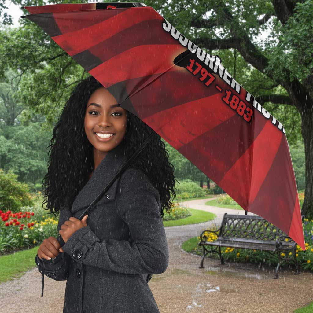 Sojourner Truth Umbrella Ain’t I a Woman - Akron 1851 Speech Tribute Design - Wonder Print Shop