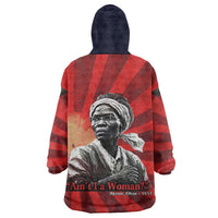 Sojourner Truth Wearable Blanket Hoodie Ain’t I a Woman - Akron 1851 Speech Tribute Design - Wonder Print Shop